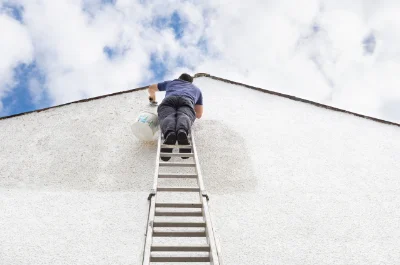 Peinture extérieure aux Gonds — façades et ravalement